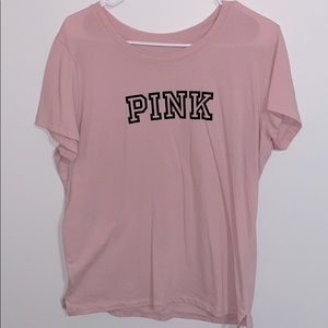 PINK pastel pink tee